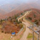 강철산악회 10월 산행 평창 발왕산 단풍 축제, 케이블카 이미지