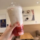 괜찮긴 한데... 빽다방 딸기라떼 조금 아쉬운 후기와 칼로리 등 영양 정보