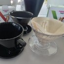 컴PD | 삼성 정수기 브루어 키트 와 커피 드리퍼, 서버 그리고 그라인더