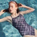 크로스체크 | 아레나 니팅 체크 크로스 스트랩백 수영복 + 미니베어 수모 내돈내산 후기｜강습용으로 좋은 이유