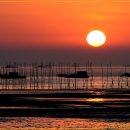 노을과 바다 이미지