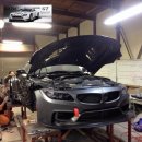작업내용 -GT3 바디킷 / BMW Z4 카본 와이드 바디 튜닝 페이스리프트 개조 범퍼 이미지