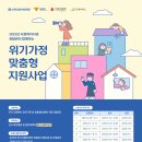 [아동권리보장원] 돌봄연계 사업 안내(위기가정 맞춤형 지원사업) 이미지