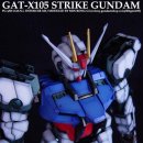 [PG] 1/60 GAT-X105 스트라이크 건담 제작기 6탄 (외부도색 데칼링 고휘도LED) 이미지