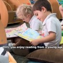 You enjoy reading from a young age! 이미지