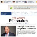 세계 최고 부자 top10, 주요 인물의 프로필 이미지
