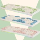 콕스피씨방 | 사무실용 키보드 추천!콕스 CY104크림 핑크 갈축 솔직 후기♡