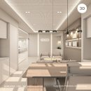 창원 사무실 인테리어 : 50평에 담아낸 현대적 감성 [3D]