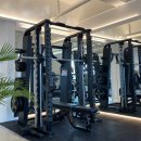 운동공간 정원 이미지