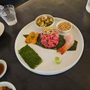 부현미용타운 인근 | [부평 | 백야] 부평 한식 주점 술집 백야 한정판 한우육회삼합 솔직 후기