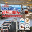 레드피아노 | 내돈내산 | 을왕리 오션뷰 카페 레드피아노 후기 | 애견동반 가능