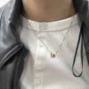 블랑로즈 | 에르메스 팝아슈 미니 목걸이 후기｜로즈골드 블랑 구매 후 １４ｋ줄로 변경