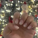 네일무이(NAIL MOOI) | [인천 청라 네일] 포네하네일 웨딩 화이트 글리터 그라데 후기