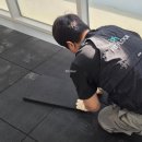 부천국민체육센터 | 헬스장바닥재 시공? 230평 부천 송내국민체육센터 고무블럭, 에버롤 설치