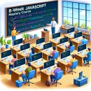 8주 완성! 웹 개발의 첫걸음 JavaScript 코딩 (갤러리아 문화센터) 이미지