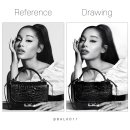 색연필 그리고 연필화 이미지