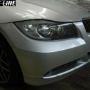 BMW 3시리즈 앞범퍼 부분도색,스템프 판금도색 이미지