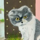 도도한화실 | 반포화실 반려묘그리기도 올리브그린화실에서! 🌿고양이그림😸