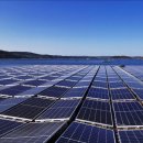 해변 태양광발전소 이미지