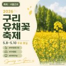 장자호수공원 정류장(우) | 2026 구리한강공원 유채꽃 축제 일정·주차·뚜벅이 대중교통 총정리