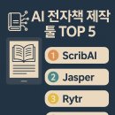 "AI 전자책 제작 툴 TOP 5: 하루 만에 전자책 만드는 사람들이 쓰는 툴 공개"