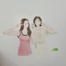 수채화A | 천호동미술학원 슬슬그림, 아빠 생신선물 수채화 그림 취미미술 후기