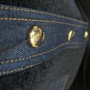 detail | 마쥬 부클레 자켓 Bouclé And Denim-Detail Jacket - Navy후기