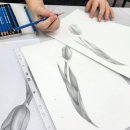 보태니컬+팝아트 이미지