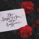 붓펜 캘리그라피 4주 입문과정