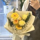 미니정원 | 인천 미추홀구 문학동 꽃집 모두의정원 미니꽃다발 픽업 후기/거베라, 안개꽃 꽃말