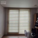 포근한 여백 | 데코인홈 양산 유탑유블레스 하늘리에 28평, 전체적으로 밝고 포근한 인테리어 톤 주는 커튼 시공후기