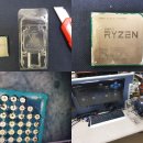 AMD 라이젠 Ryzen 7 2700X YD270XBGM88AF CPU핀수리 (CPU핀 상태 불량) 이미지