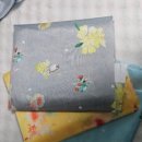 실용홈패션과 옷 만들기 | 천사요 한복원단·철릭원단·의류원단으로 조카 한복조끼 만들기 후기