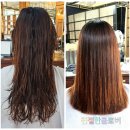 건 앤 로빈스 | 대전 관평동미용실 건앤로빈스 중단발 볼륨매직 후기 (stylist 슬기)