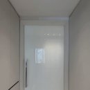 GS25전주효자점 | 전주 효자더샵 아파트 중문｜작은 현관 원슬라이딩 깔끔한 시공 후기