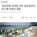 '한강공원 의대생 사망' 故손정민씨 친구 檢 무혐의 결론 이미지