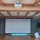 윤씨네 SA-EH180GV 스크린 + HU810PW 프로젝터 설치 후기 / 당진고대면