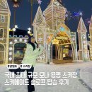 국내 최대 규모 스키장 모나 용평 스키장 스키에이트 탑승 슬로프 정보