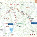 2025년06월01일 순천 금전산 지도 이미지