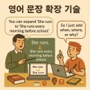 어바웃웰 | 영어회화 공부 혼자하기 좋은 방법 : 영어 문장 확장 기술