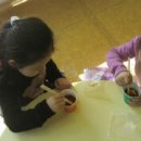 치자로 물들이기 이미지