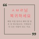 ㅅㅂㄹ님 복귀)이젠 잊기로 해요~ 이미지