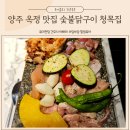 청목당 | 양주 옥정술집 숯불닭구이 전문점 특수부위 청목집 맛집 후기