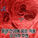 건강한 혈관 관리를 위한 필수 식품 10가지 추천 이미지