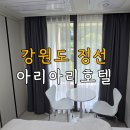 아리아리 호텔 | 강원도 정선 강원랜드 근처 신축 아리아리호텔 주차정보 숙소 후기