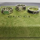 (주)실버그린 | 액세서리 컬렉터의 구찌 인터로킹 G 에나멜 6mm 실버 반지 후기 (그린 컬러 포인트 조녜..💚가성비 존좋..)