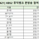 Re: [240621(금)] KBS2 뮤직뱅크 본방송 참여 명단 안내 이미지