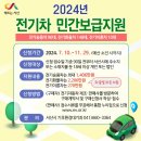 서산시, 2024년 하반기 전기차 민간보급사업 추진(서산태안TV) 이미지