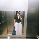 탑디테일 | h&amp;m 타이 디테일 크링클 탑 후기 곁들인 그냥 이번주 일상