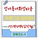 이마트24 대구서부정류장점 | 대구달서구아파트 성서동서화성타운 24평 법원경매